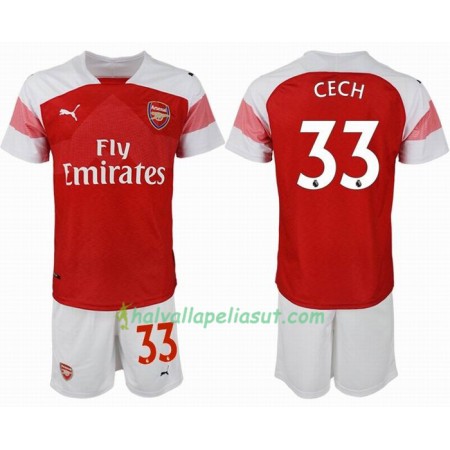 Jalkapallo Pelipaidat Arsenal CECH 33 Lasten Kotipaita 2018-2019 Lyhythihainen